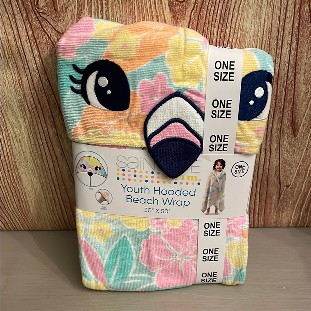 Saint Eve Kids Multi Hooded Beach Wrap Towel Set
